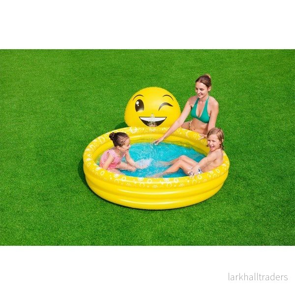 Emoji Barnpool med Fontän från Bestway