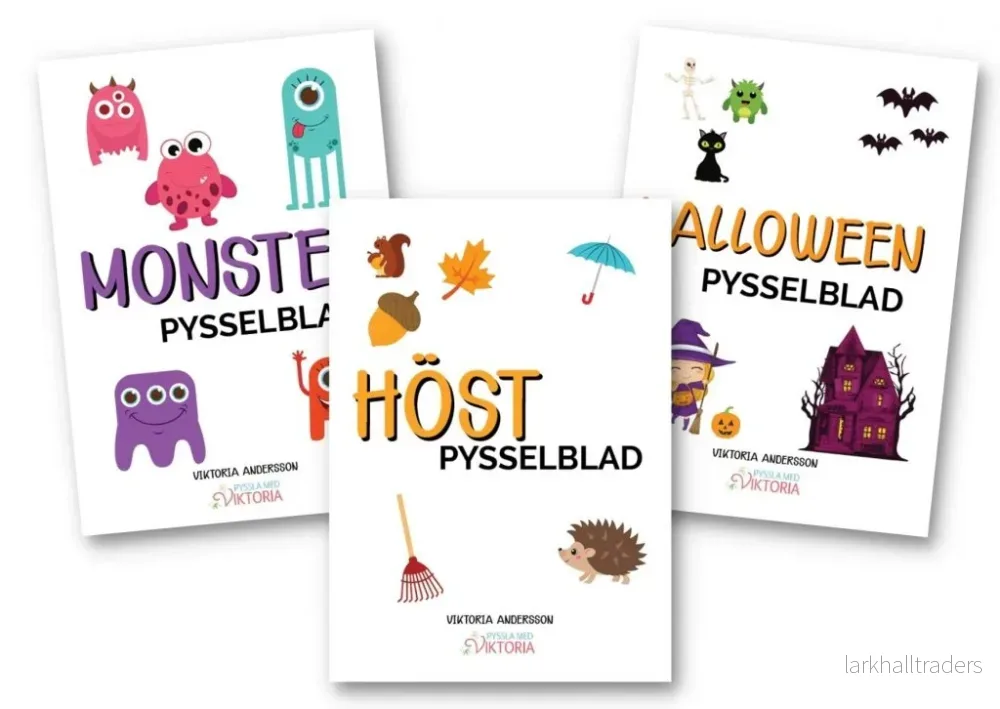 Höstpysselblad (Digital fil)