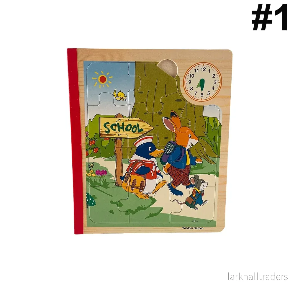 Min lilla pusselbok - pussel för de minsta barnen med roliga motiv - Bild 3