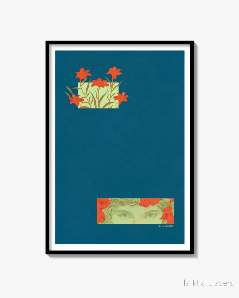 EYES IN BLOOM - Poster