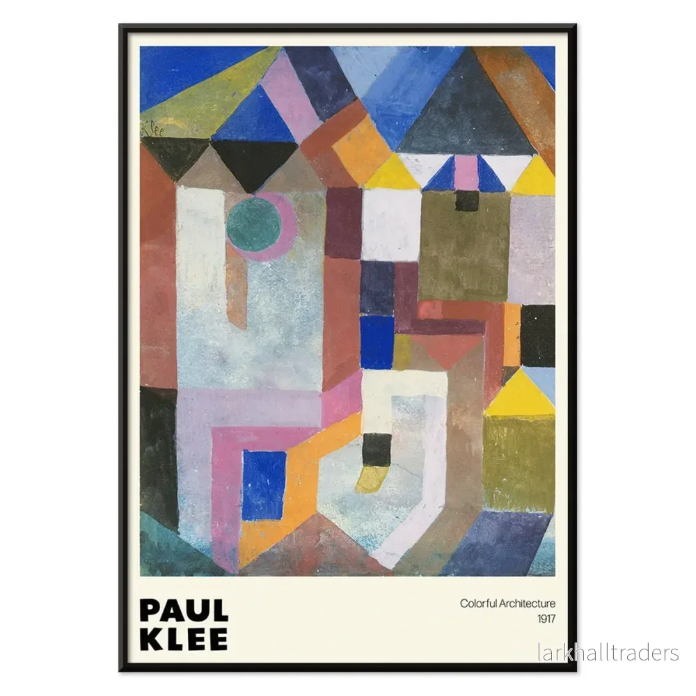 Färgglad Arkitektur Poster - Bild 2