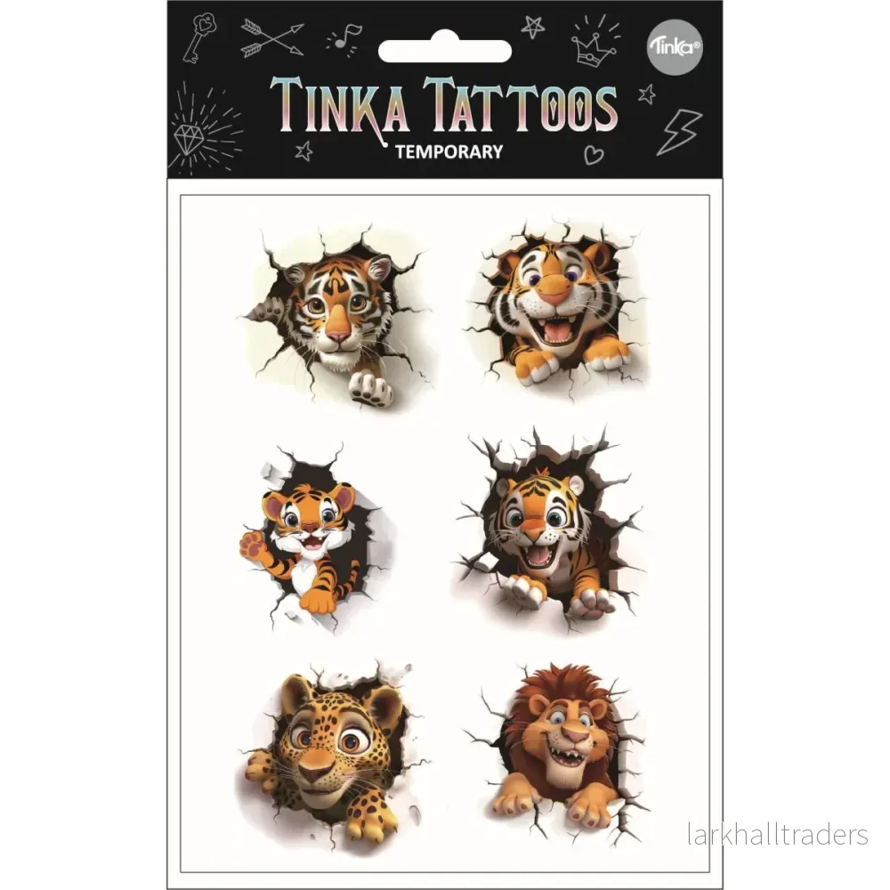 TATUERING SÖTA KATTDJUR TINKA TATTOO
