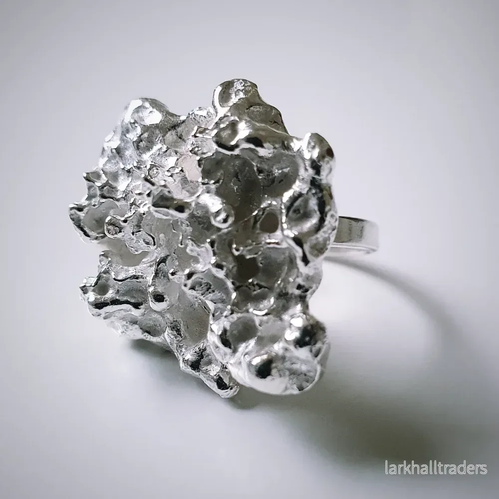 Organisk silverring – Nordic nature Organisk silverring – Nordic nature
