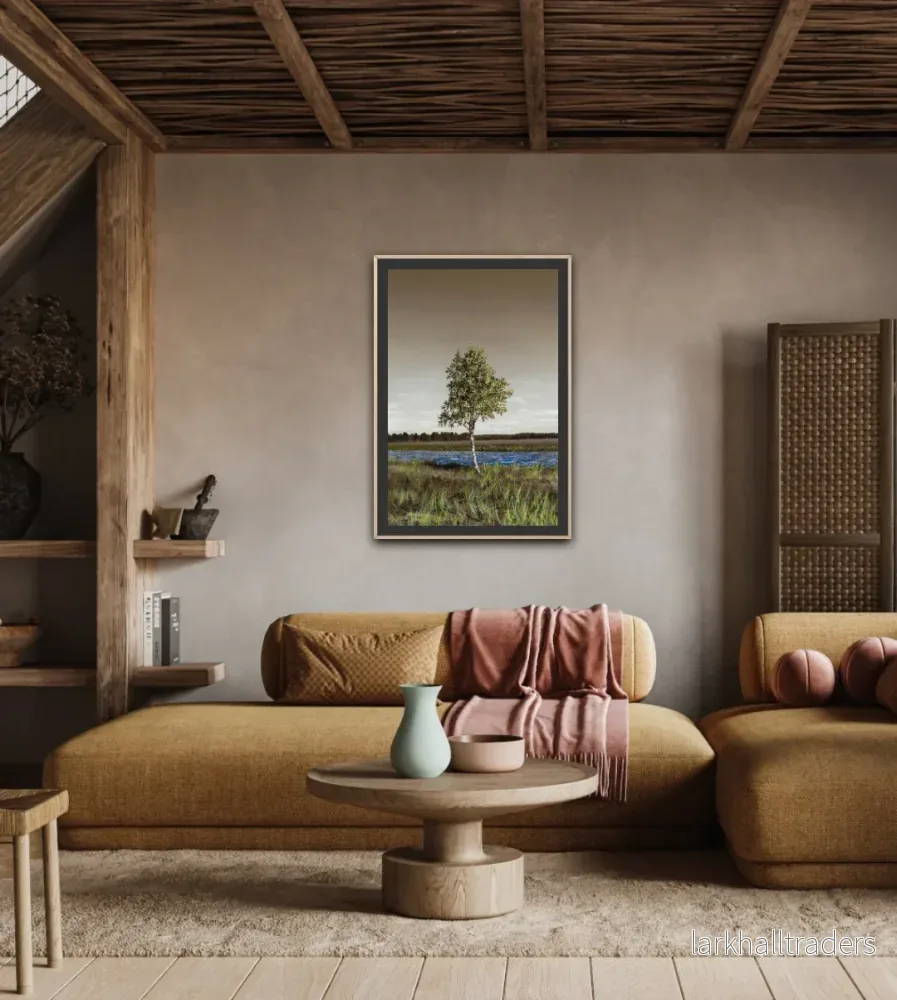 Birchy (Landscape), Konstkvalitet Poster - Bild 3