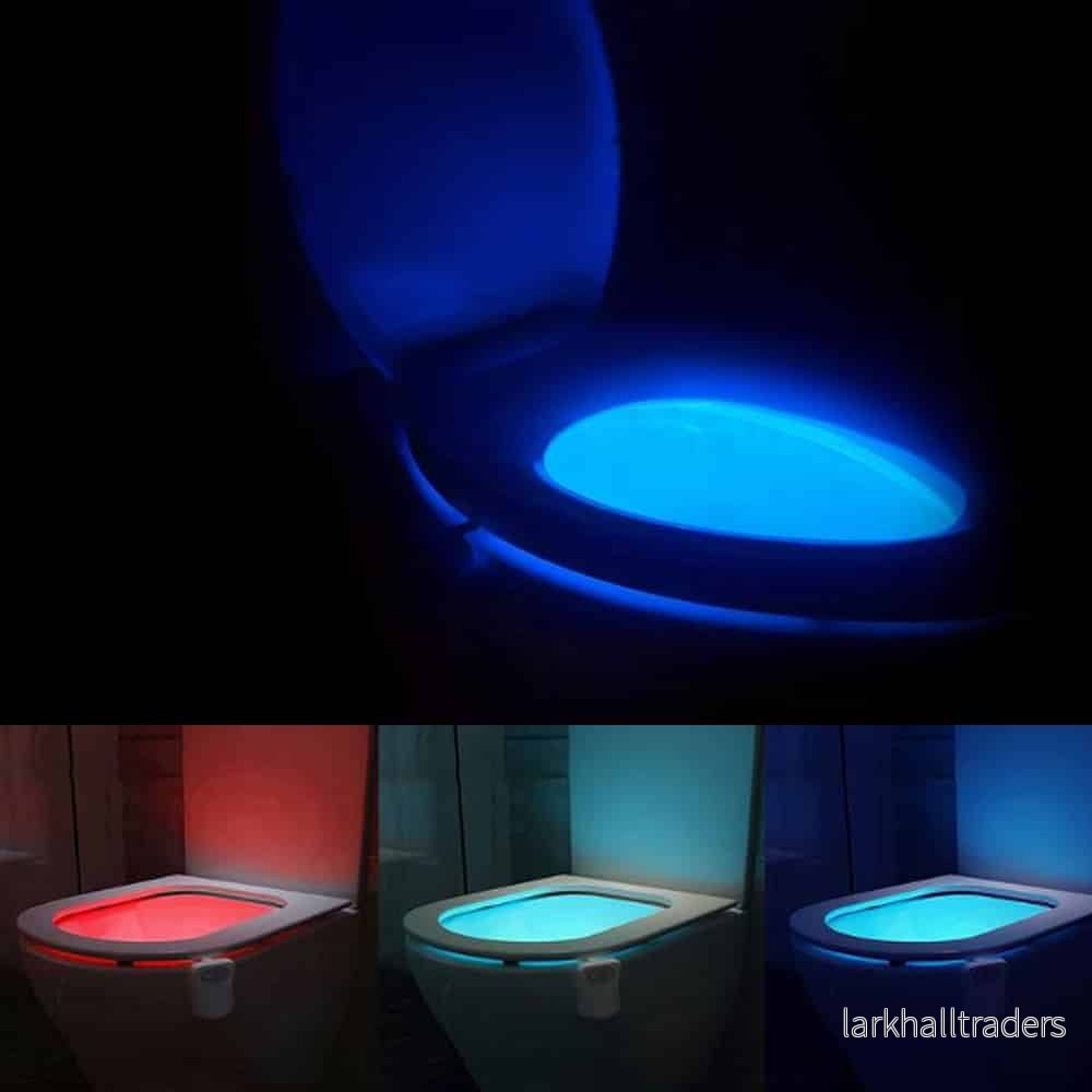 Toalett LED-lampor (8 olika färger) Toalett LED-lampor (8 olika färger)