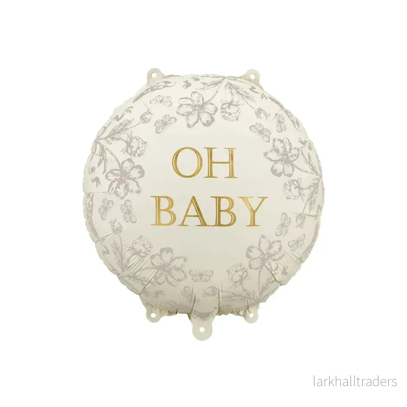 Folieballong, Oh baby 35x35 cm