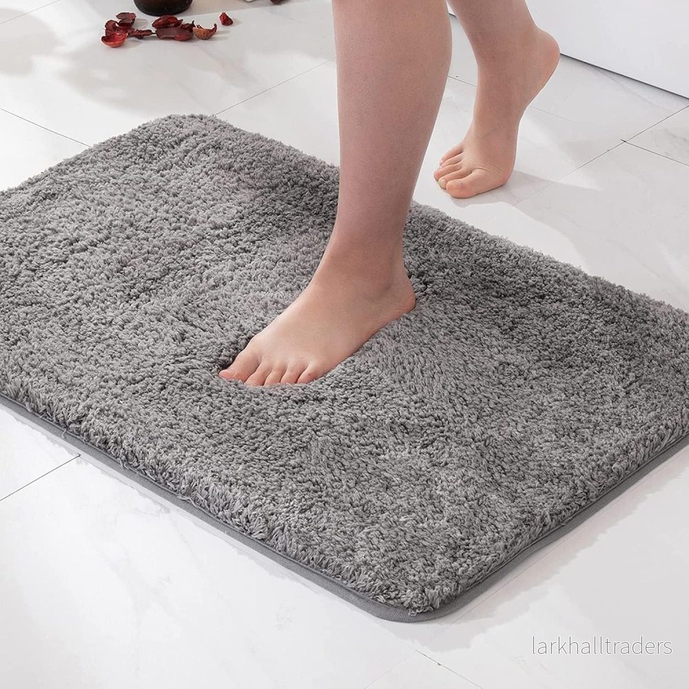 Ultra-Mjuk Halkfri Badrumsmatta – Snabbtorkande Mikrofiber - Bild 2