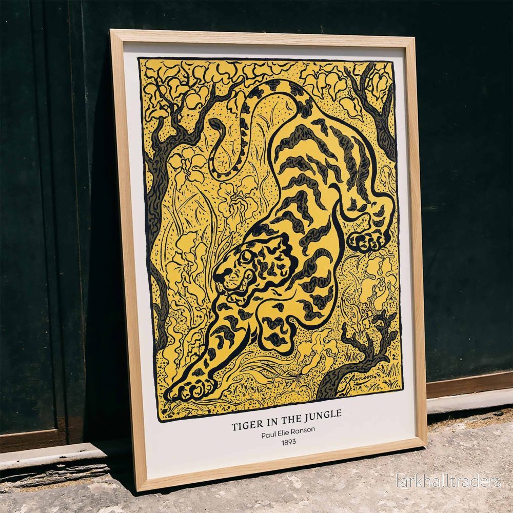 Tiger i djungeln Poster
