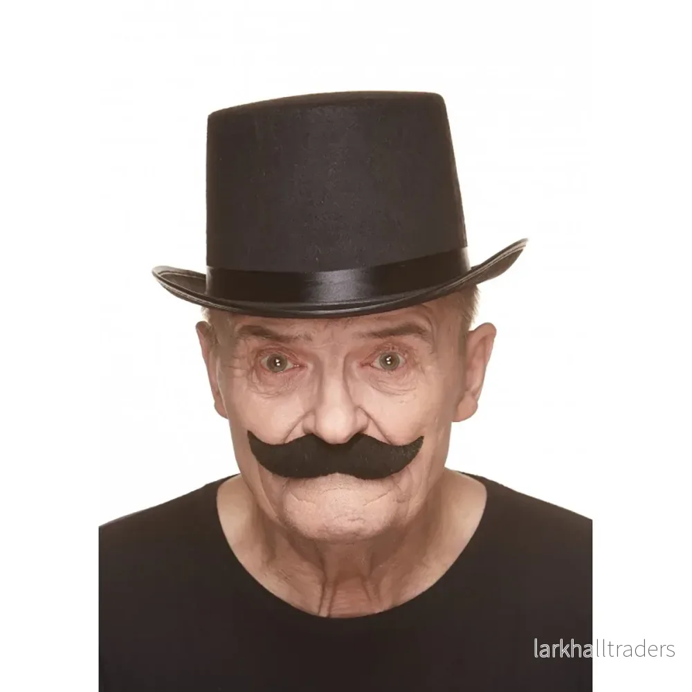 Mustasch, captain svart - Bild 3