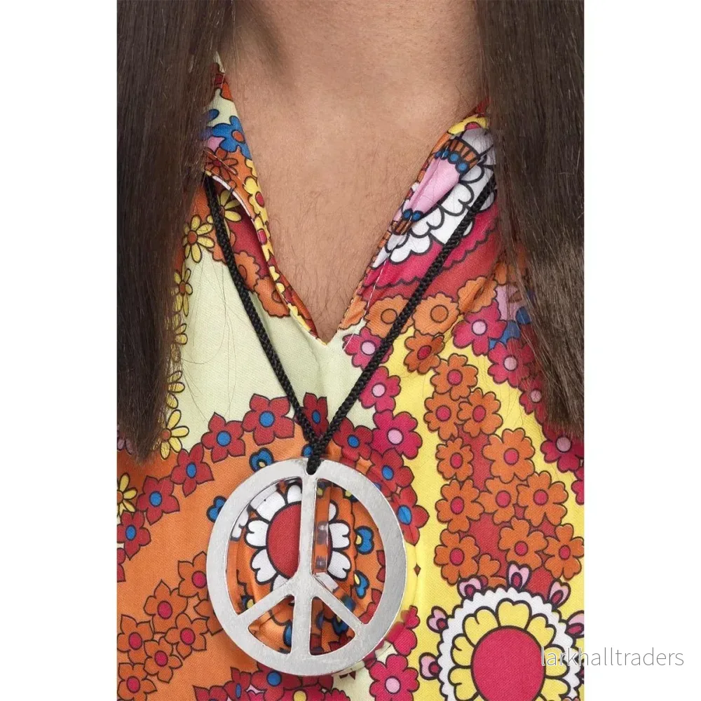 Halsband, peace silver Halsband, peace silver