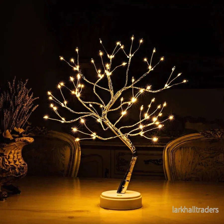 LjusTräd – Handgjord LED-trädlampa med 108 dioder - Bild 3