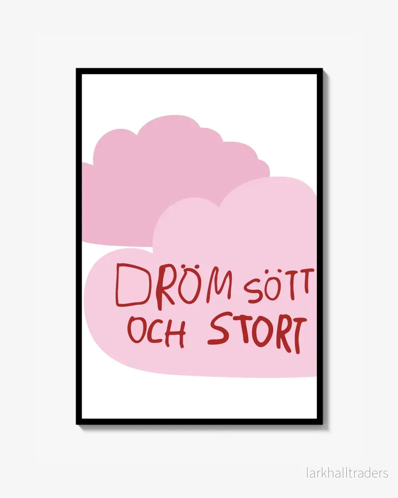 Dröm sött | Rosa