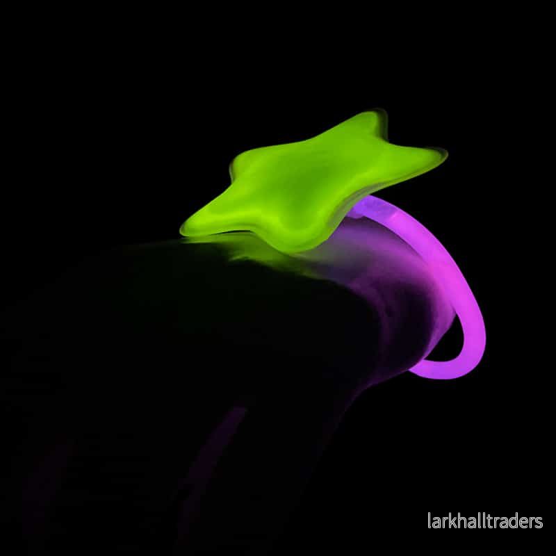 Armbånd m/Stjärna Självlysande glow stick - Bild 2