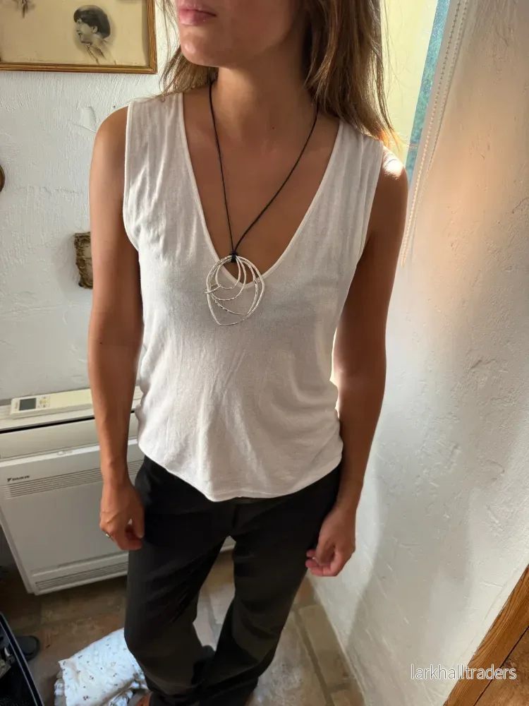 CASSIS – Flerskiktat silverhalsband CASSIS – Flerskiktat silverhalsband