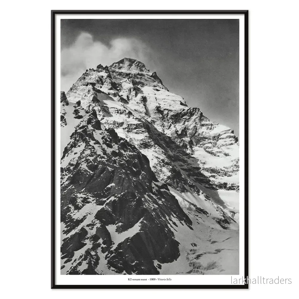 K2:s västra sida Poster - Bild 2