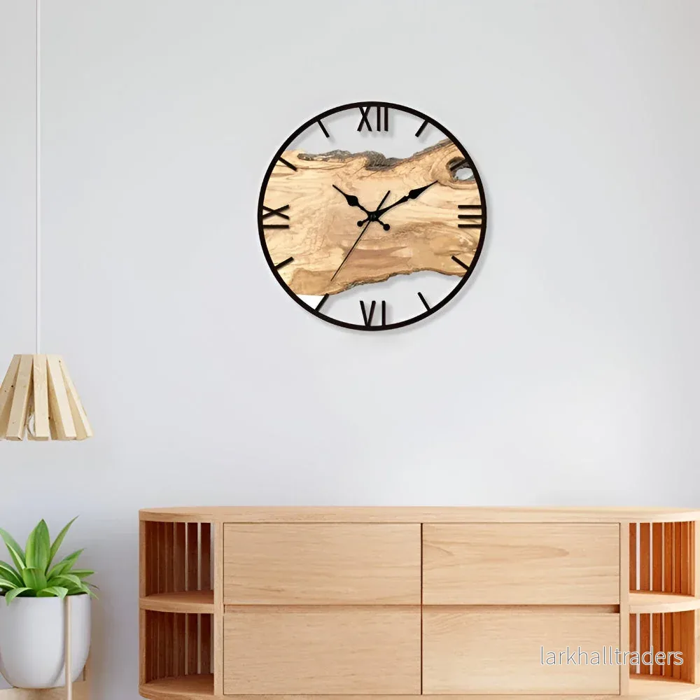 ClearDesign – Transparent Minimalistisk Väggklocka - Bild 2