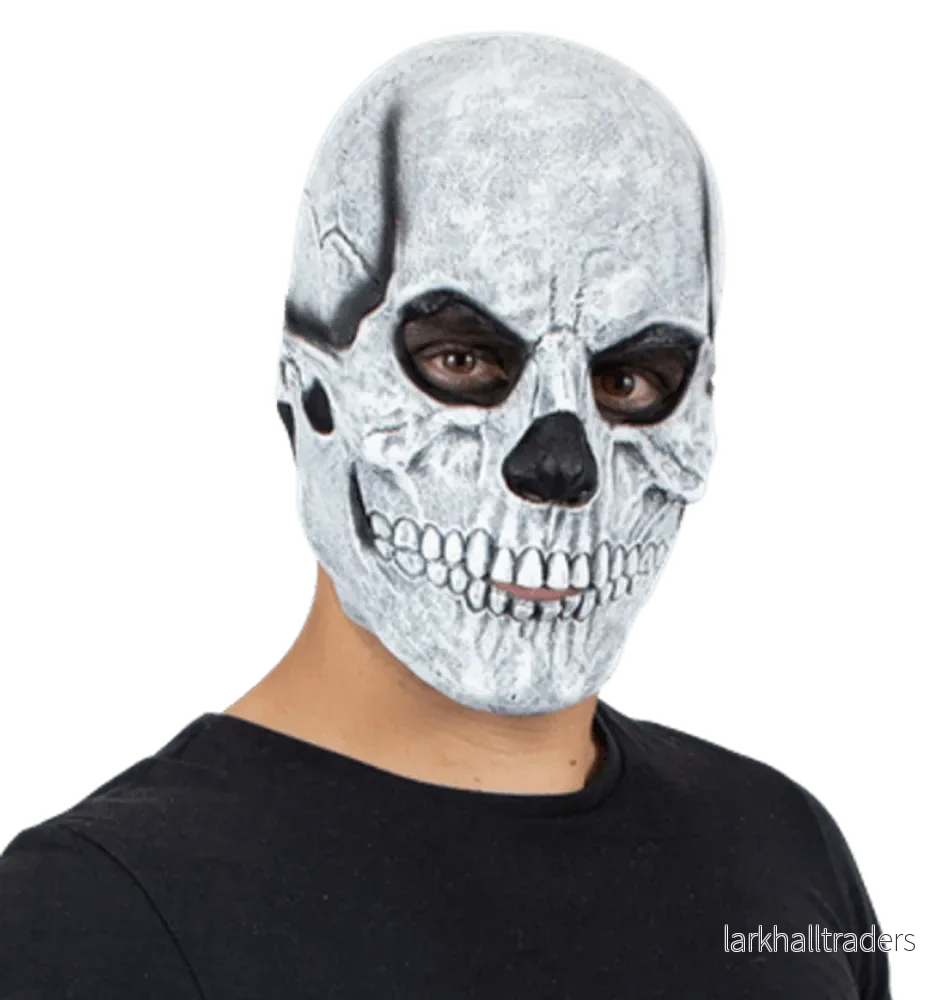 Ghoulish mask, White Skull