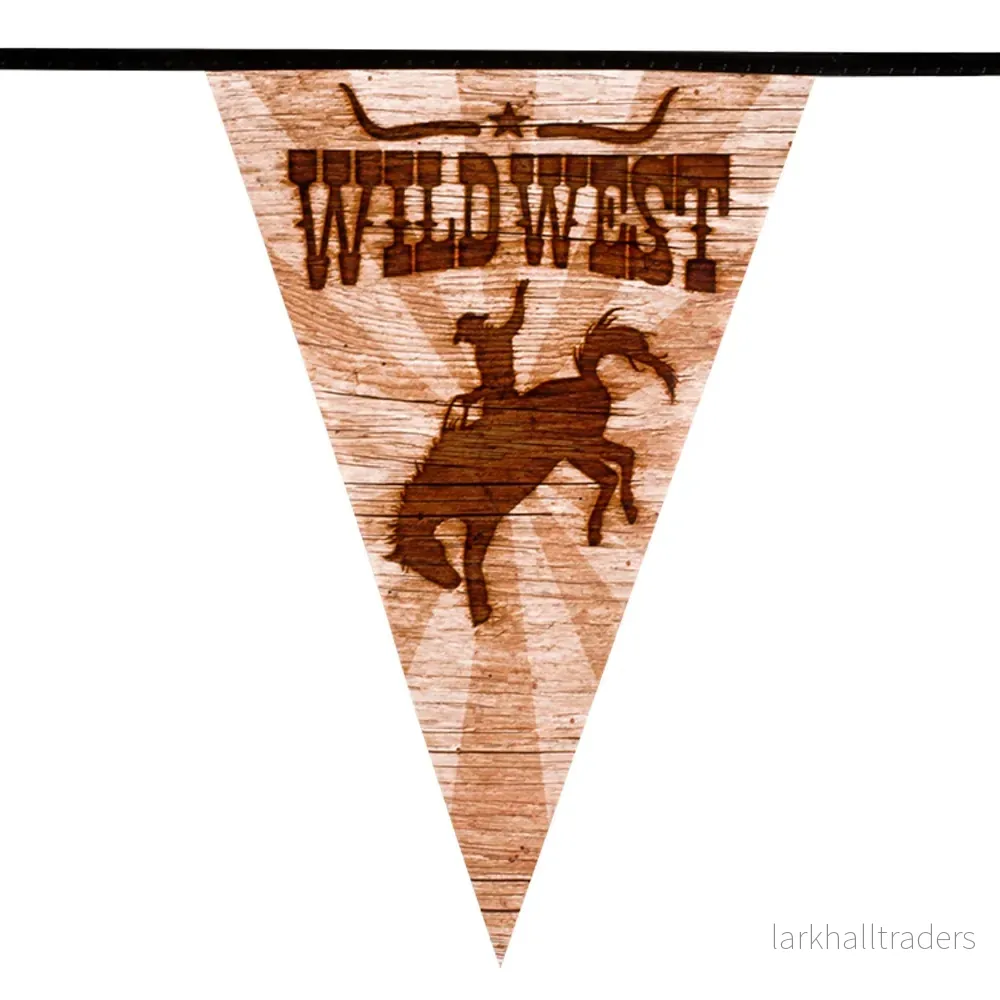 Flaggirlang, wild west 6 m - Bild 2