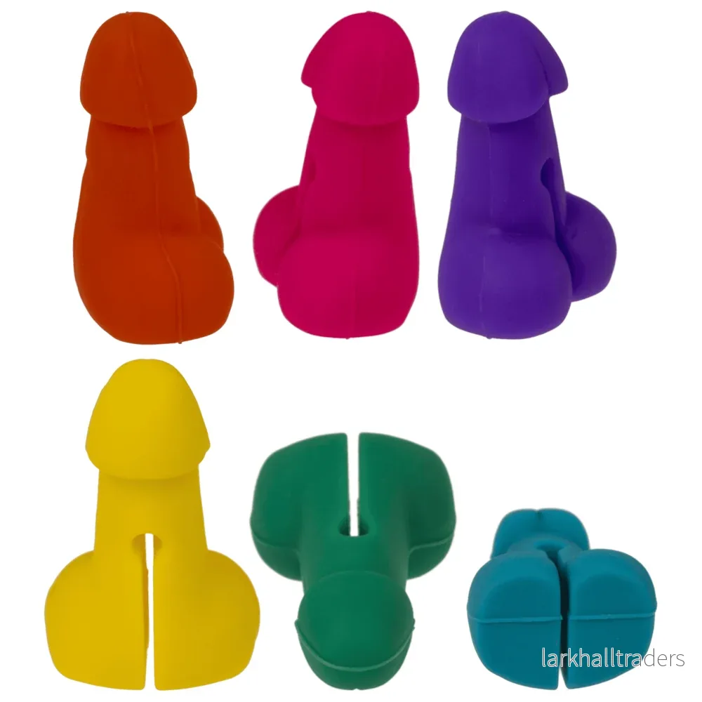 Glasmarkör, penis 6 st - Bild 3