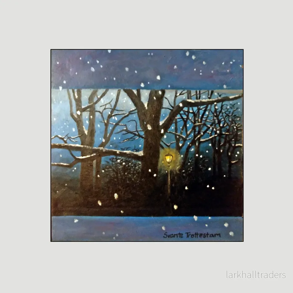Winter Forest, Original målning Winter Forest, Original målning
