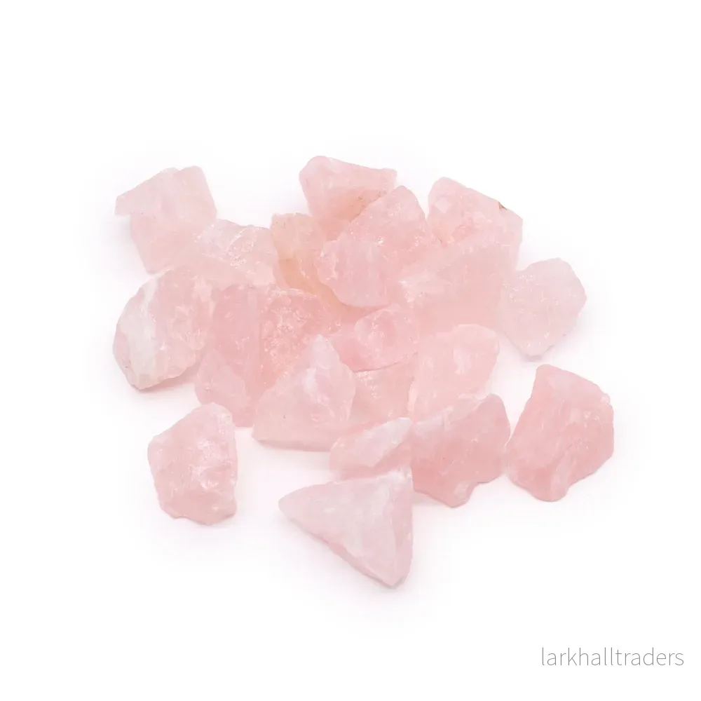 Rå rosenkvarts – ca 250 g Rå rosenkvarts – ca 250 g