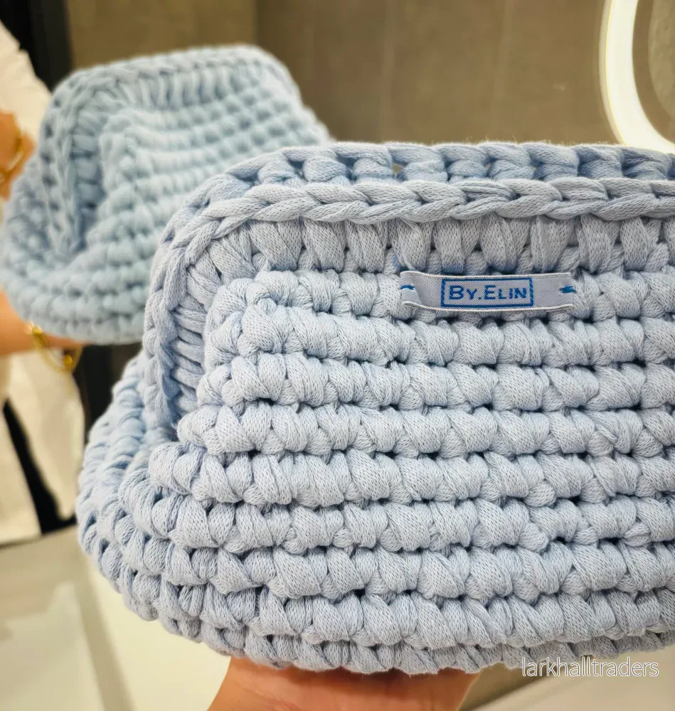 AGNES Clutch - Mellan - Ljusblå - Bild 3