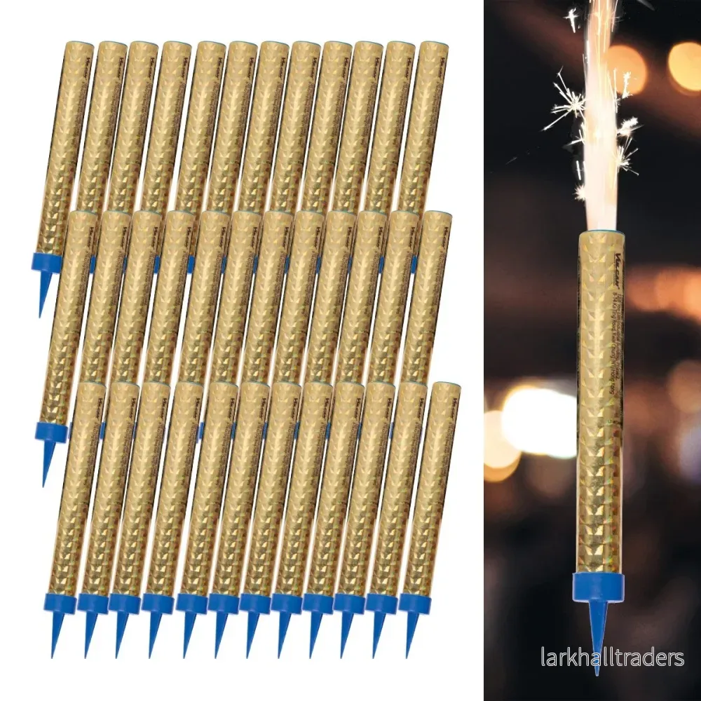 Isfacklor, gul 12 cm 36 st - Bild 2