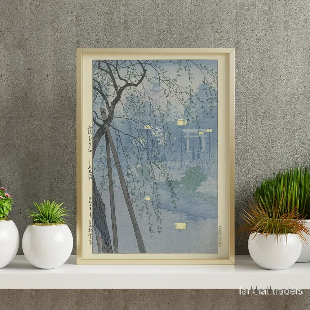 Kanten vid Shinobazu Poster