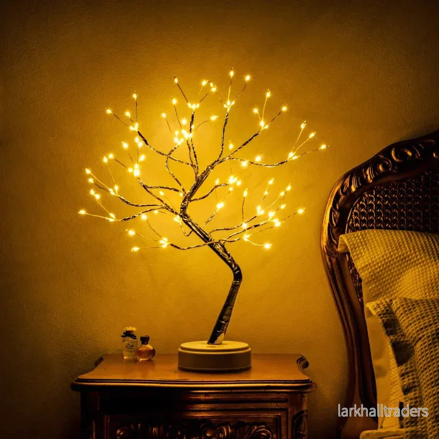 LjusTräd – Handgjord LED-trädlampa med 108 dioder - Bild 2