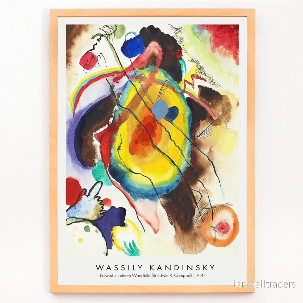 Väggmålningsdesign Poster - Bild 3