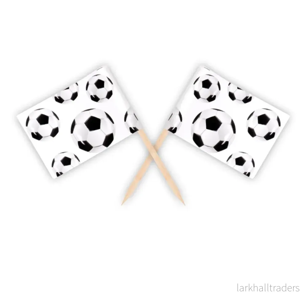 Cocktailflaggor, fotboll 24 st