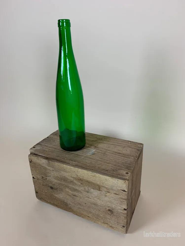 Grön glasflaska Grön glasflaska