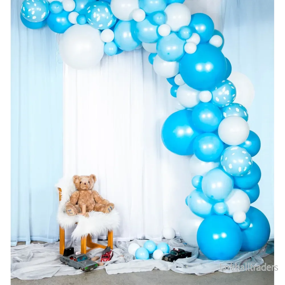 Ballongbåge, baby blå Ballongbåge, baby blå
