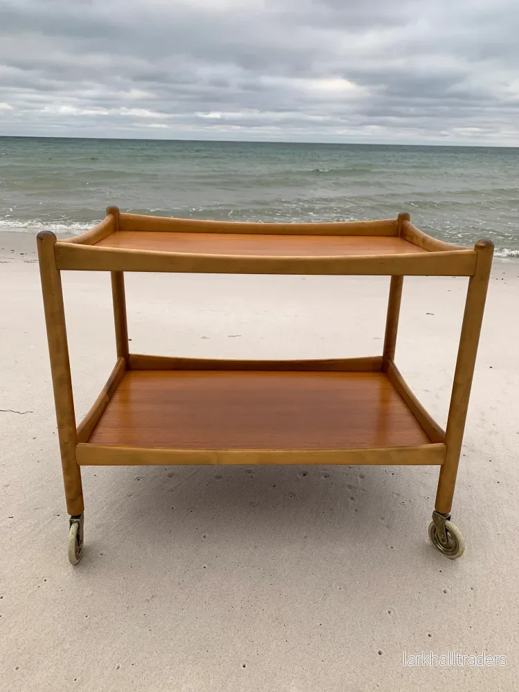 Servus serveringsvagn från Gemla - Designad av Poul Volther på 1950-talet. - Bild 2