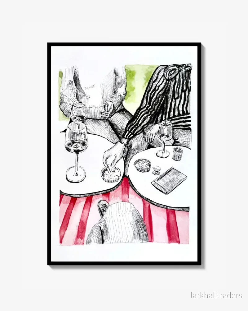 Wine with friends – Print Wine with friends – Print