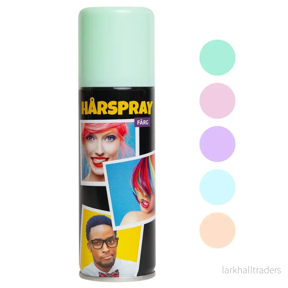 Hårspray, mintgrönt Hårspray, mintgrönt