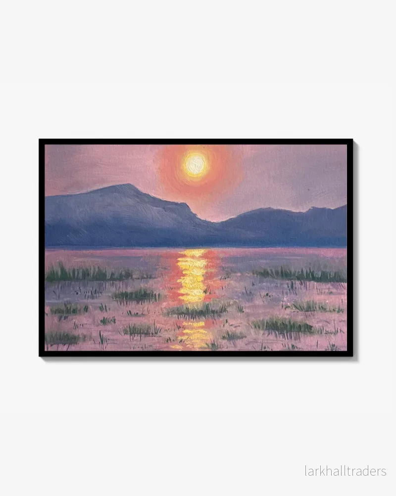 Warm Evening Sun Poster Warm Evening Sun Poster