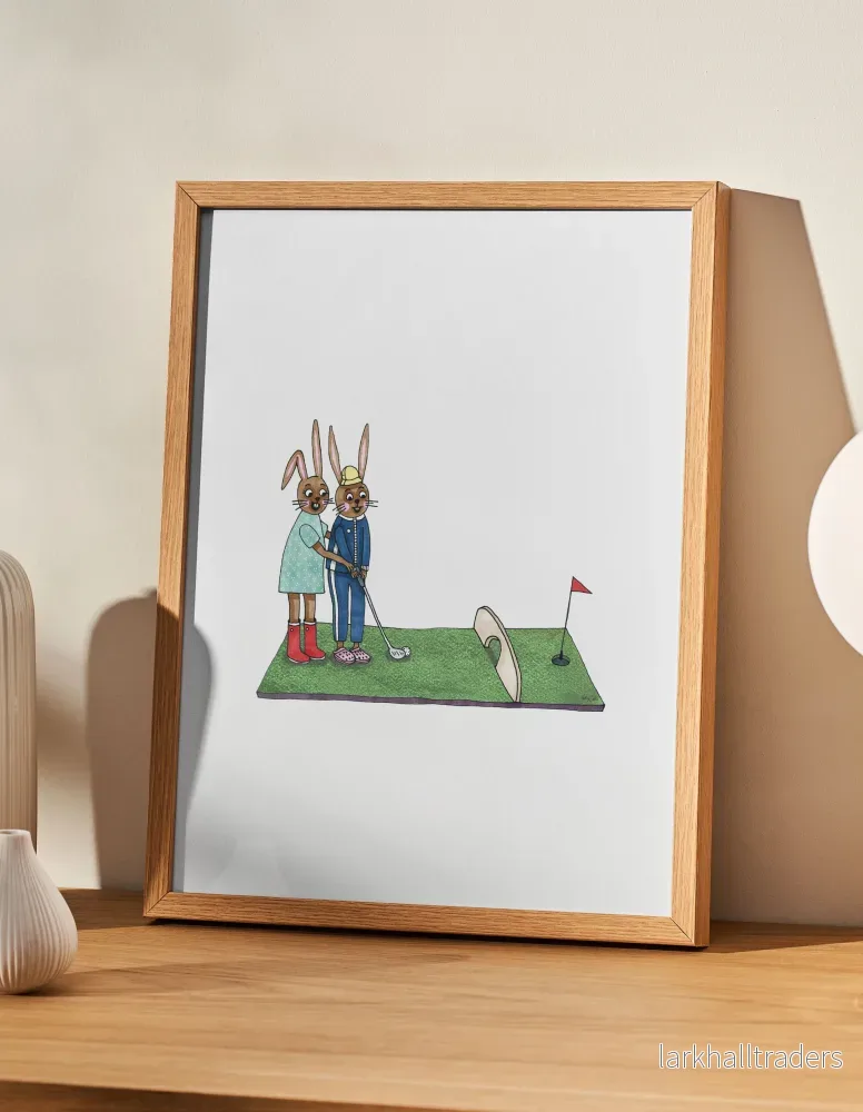 Skuttis spelar minigolf Poster - Bild 3