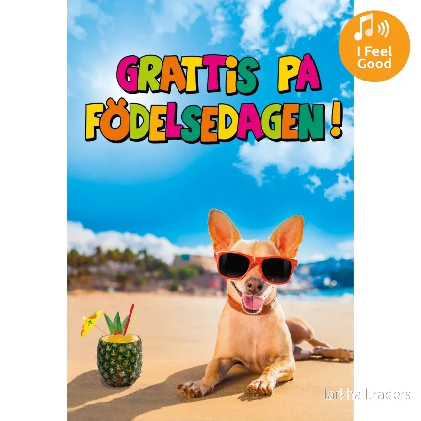 Dubbla kort med ljudeffekt, Njut av - Bild 2