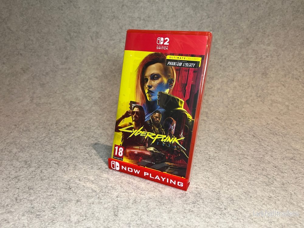 Displayställ för Nintendo Switch 2-spel – „Now Playing”