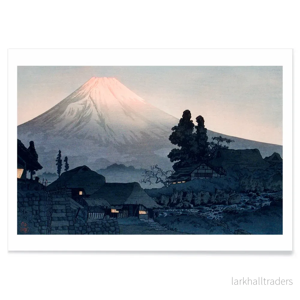 Fuji från Mizukubo Poster - Bild 2