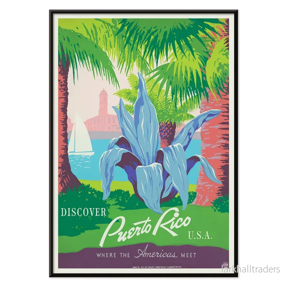 Besök Puerto Rico Poster - Bild 2