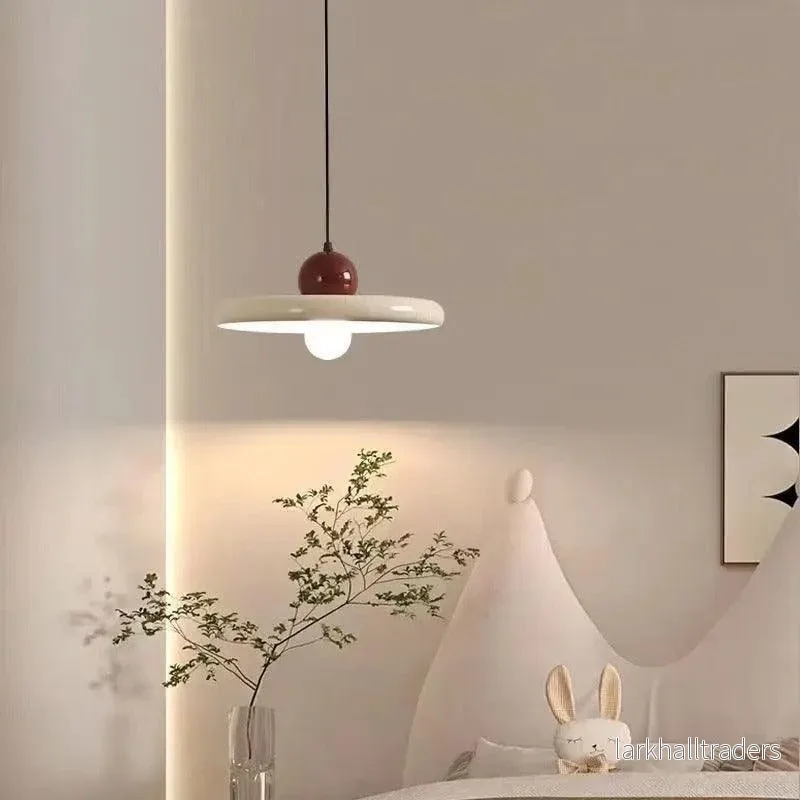 Retro pendellampa i glas och järn med justerbart ljus - Bild 2