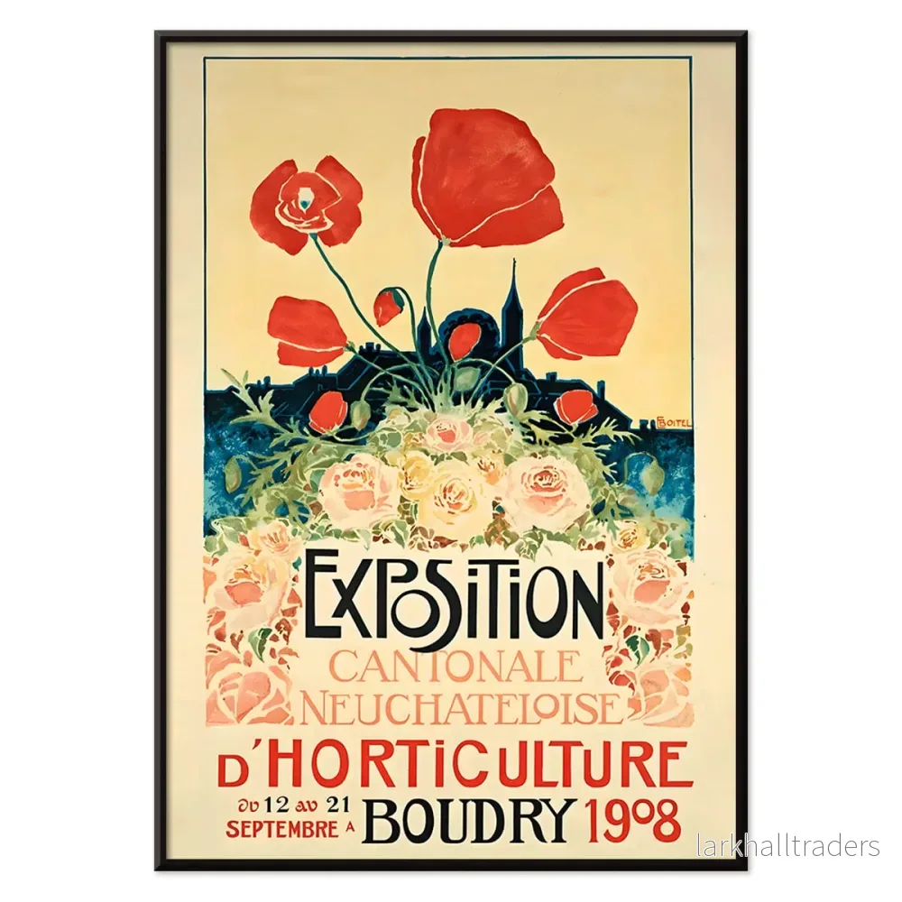 Exposition Cantonale Neuchateloise Poster - Bild 2
