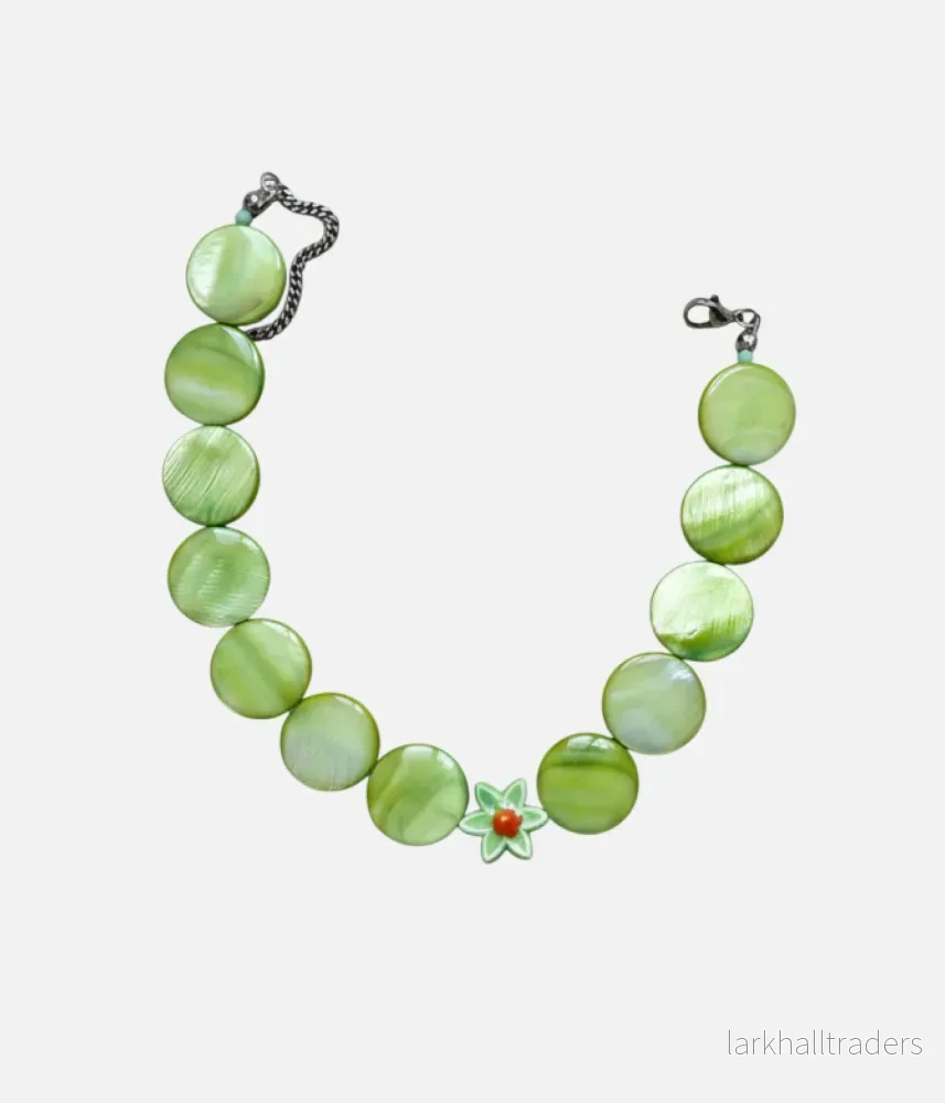 Blomma & Grön Chocker Blomma & Grön Chocker