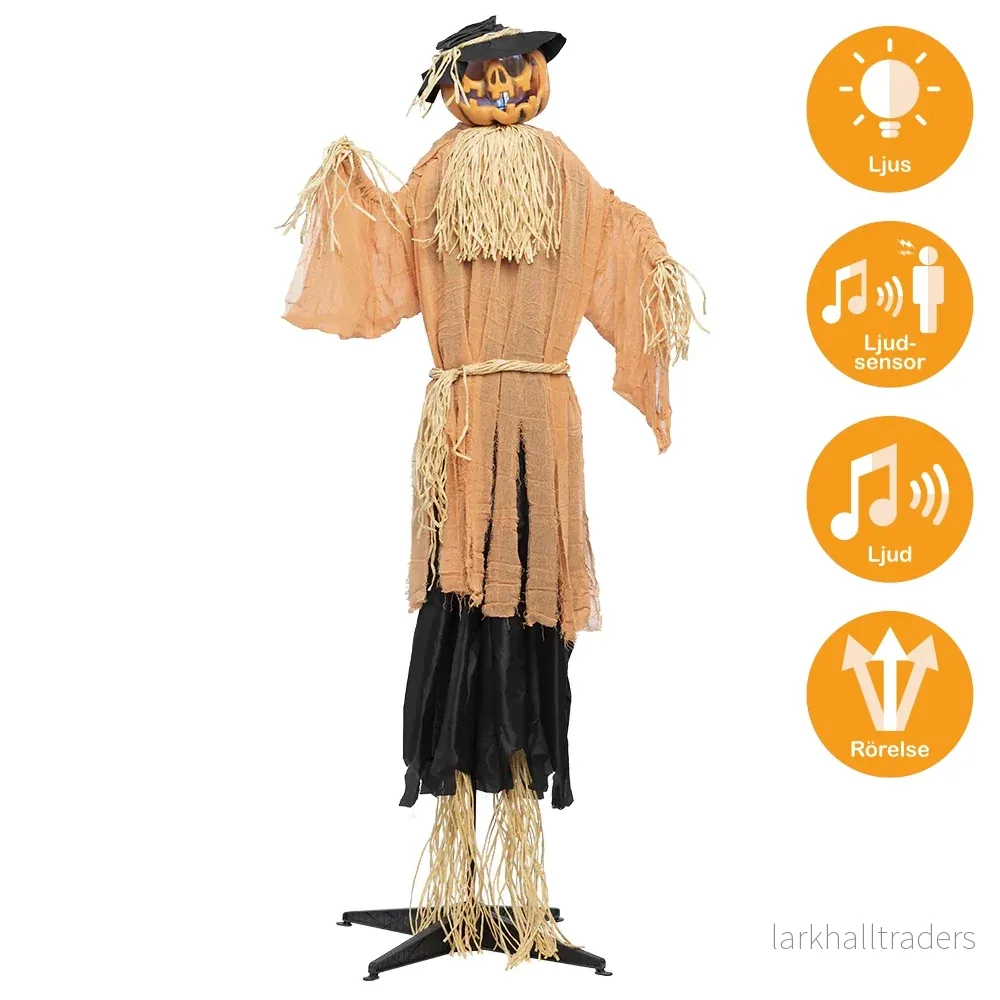 Prop animerad, evil pumpkin 190 cm Prop animerad, evil pumpkin 190 cm
