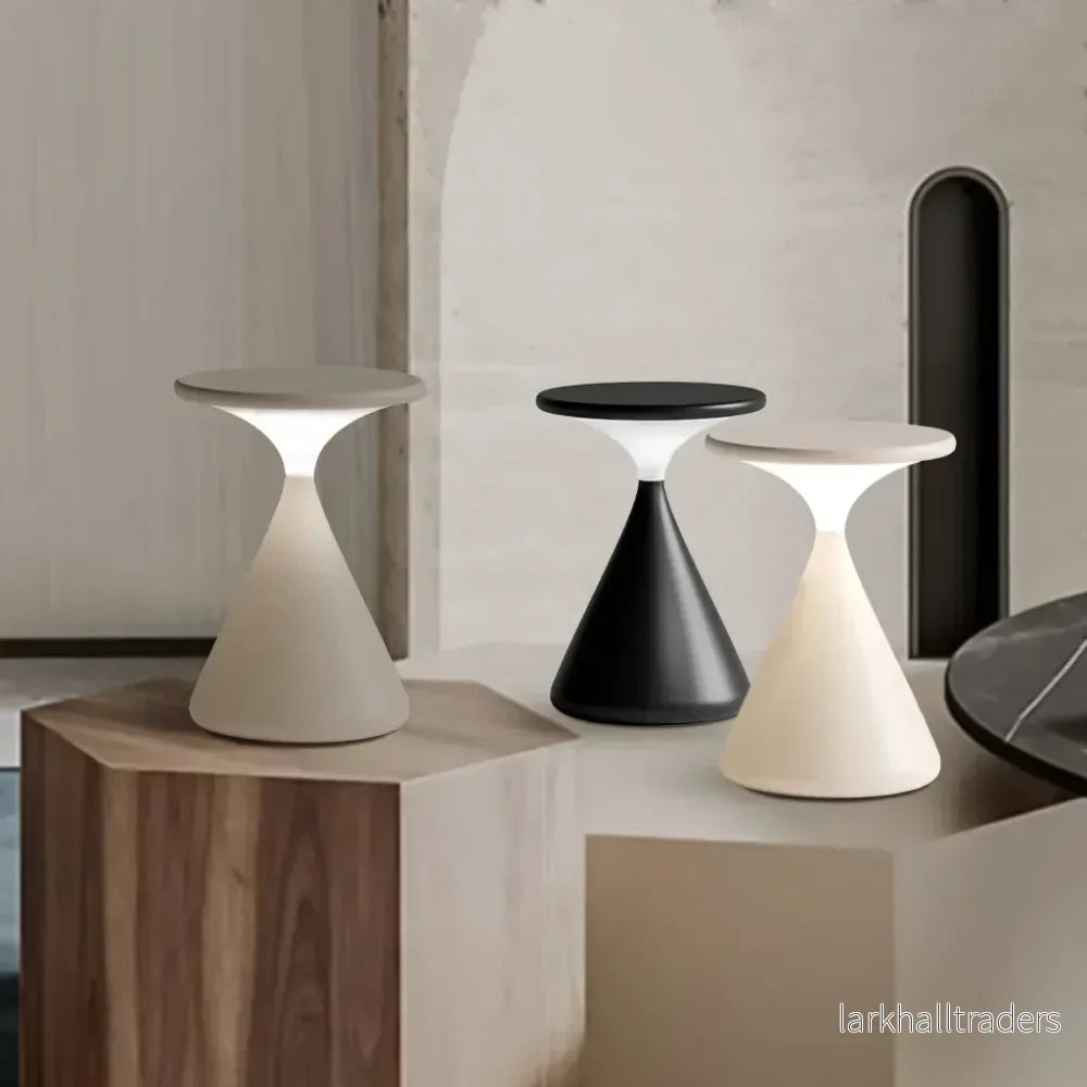 SandGleam – Trådlös timglasbordslampa med dimbar LED-belysning - Bild 3