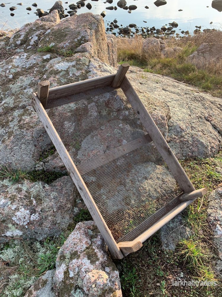 Löklåda med vacker patina
