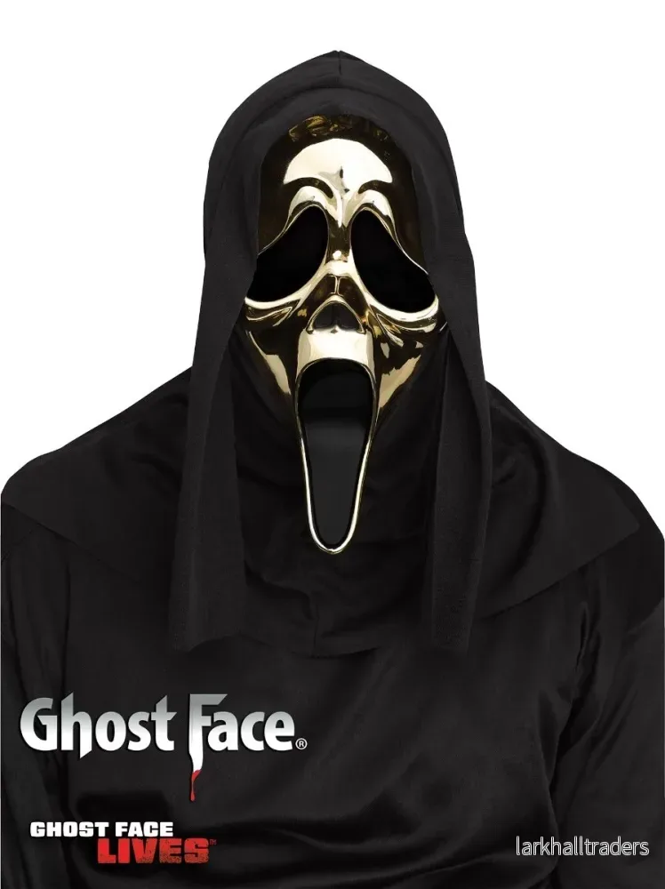 Scream mask, Ghostface gold - Bild 2