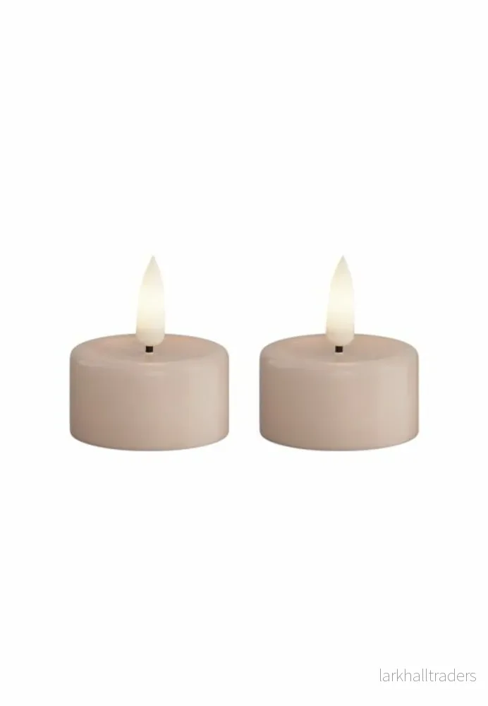 Värmeljus LED 2-Pack 4×4,5 cm